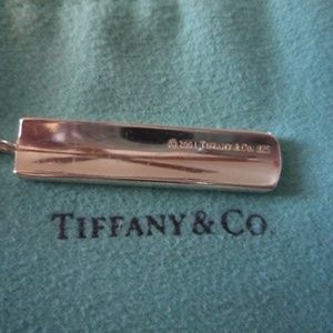 AUTHENTIC TIFFANY 1837 BAR PENDANT
